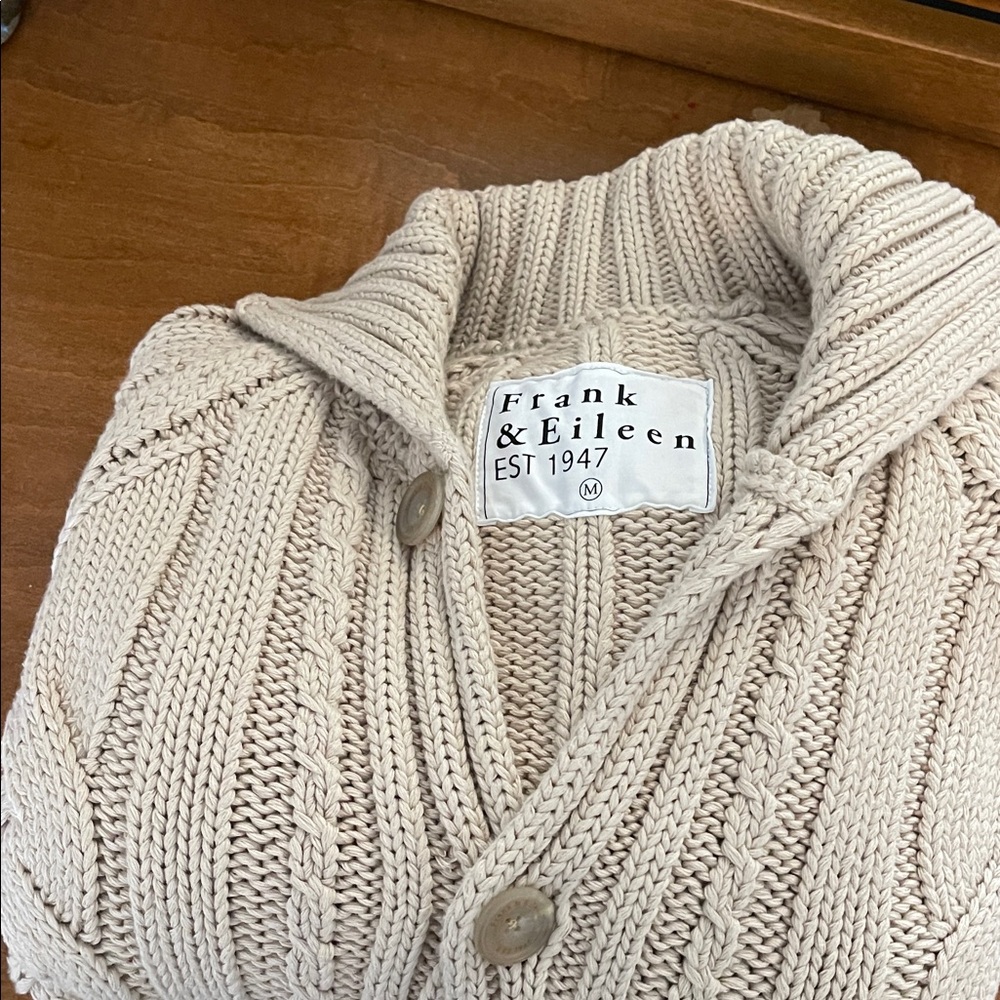 Frank & Eileen Sand Cable Knit Mini Cotswolds - Picture 6 of 6